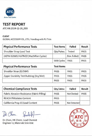 ATC Certificate ATC Certificate