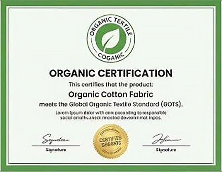 ORGANIC CERTIFICATION ORGANIC CERTIFICATION