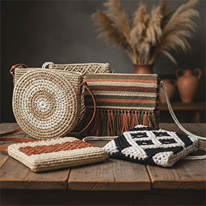 Woven Crossbody Bags