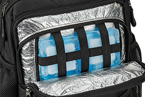 backpack with cooler compartment