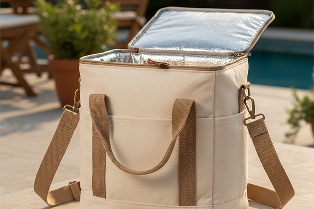 canvas cooler bag