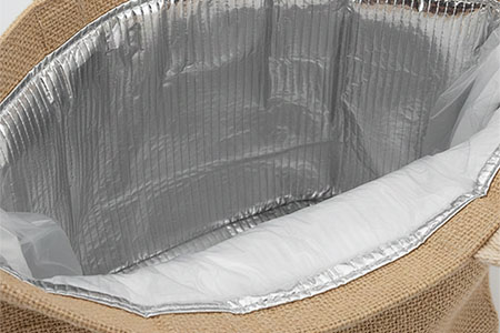 insulated woven bag