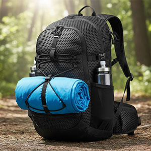 personalized mesh backpack