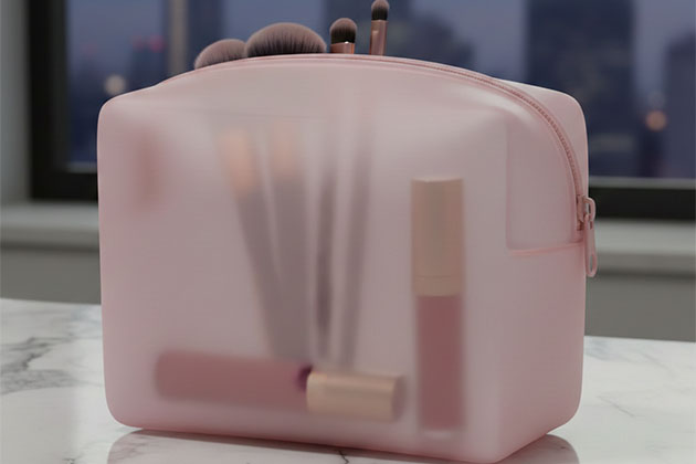silicone cosmetic bag