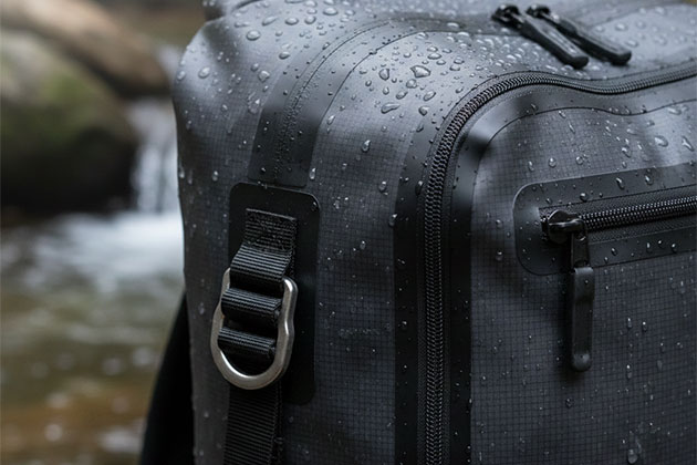 water resistant backpack